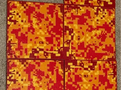 Minecraft Inspired Lava Lightboxes