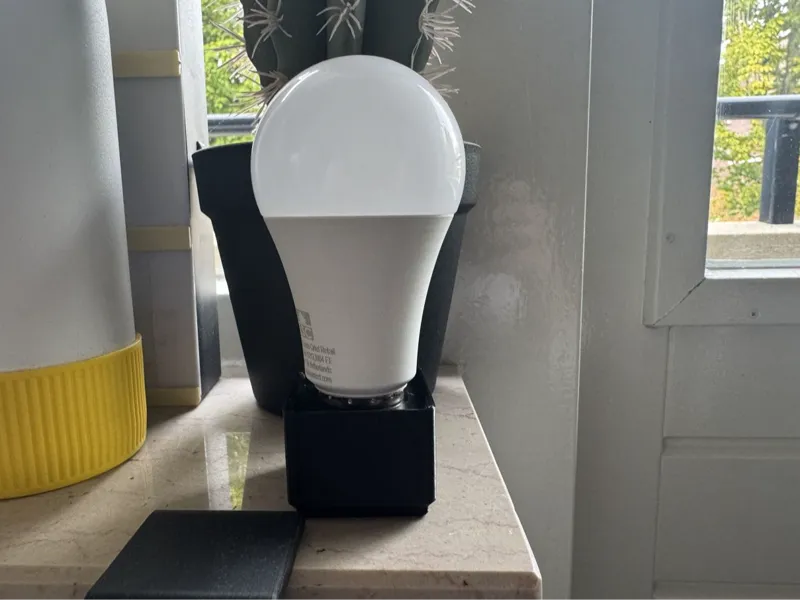 Gridfinity E26 / E27 light bulb holder