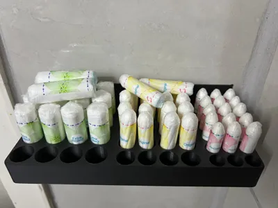 Tampon holder, tampon stand, tampon dispenser