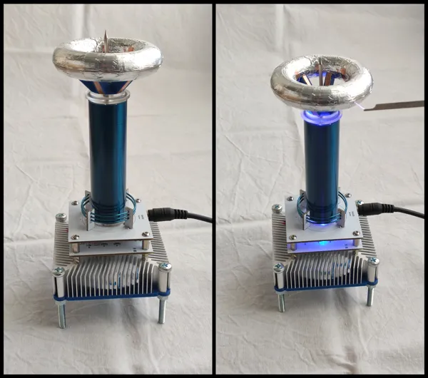 Kit d'amélioration pour bobine Tesla musicale