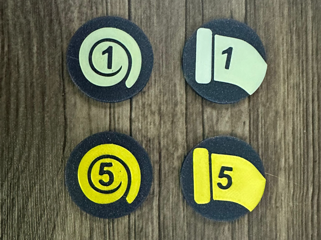 Naruto TCG Token Set (AMS / Manual Color)