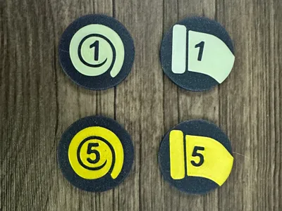 Naruto TCG Token Set (AMS / Manual Color)