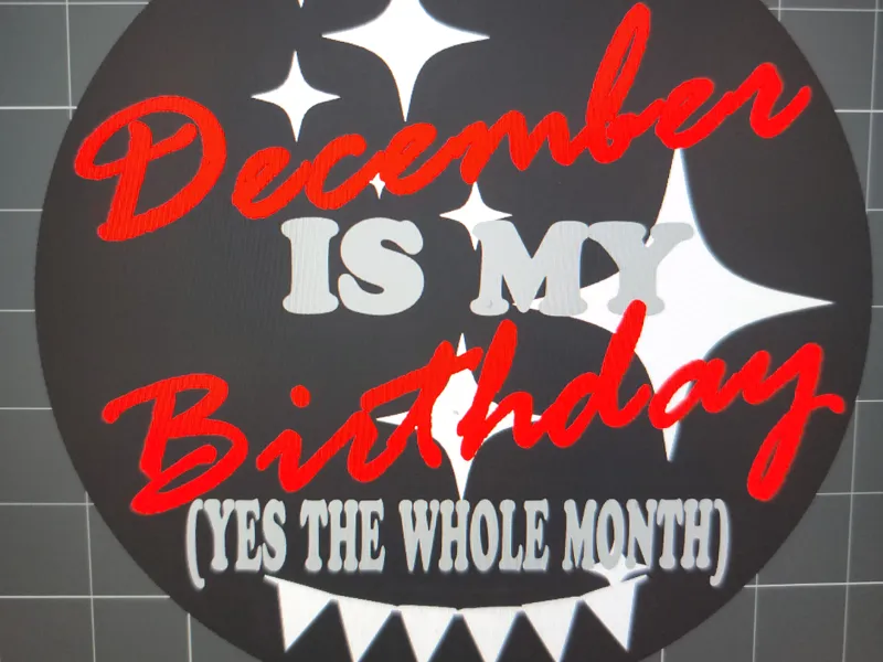 December Birthday