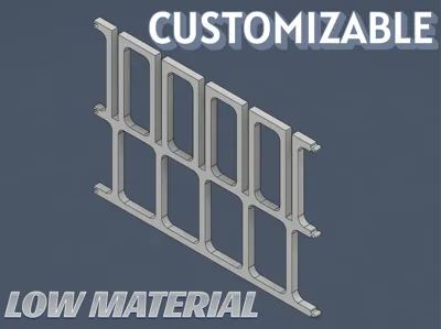 Modular Drawer Divider - One Part Infinite Configs