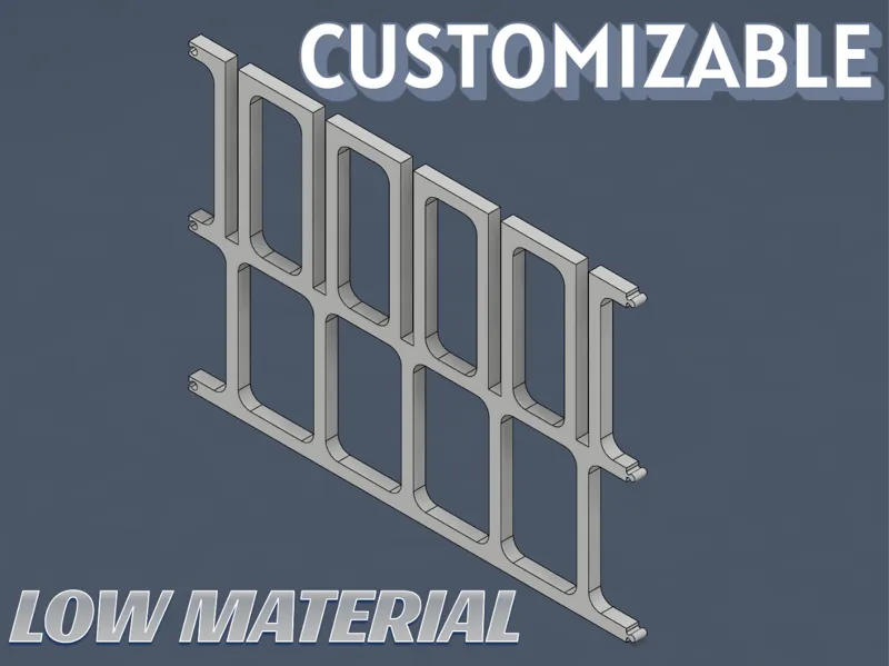 Modular Drawer Divider - One Part Infinite Configs
