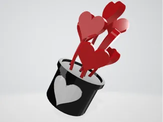 Heart Pot