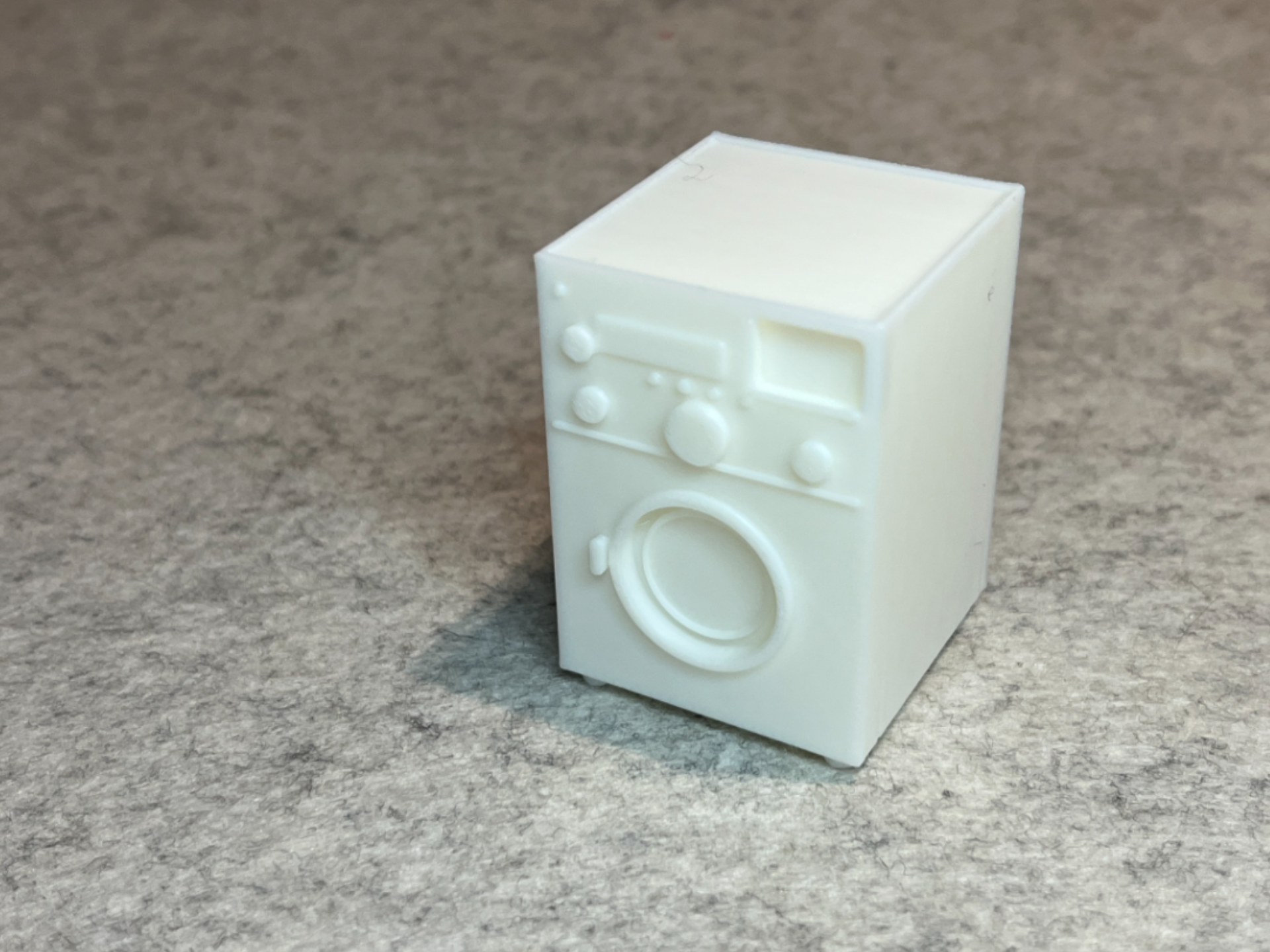 Dollhouse washing machine miniature house