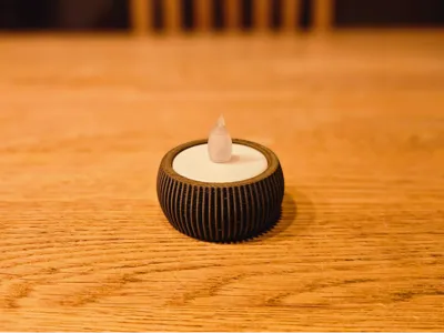 LED Tealight Candle Holder