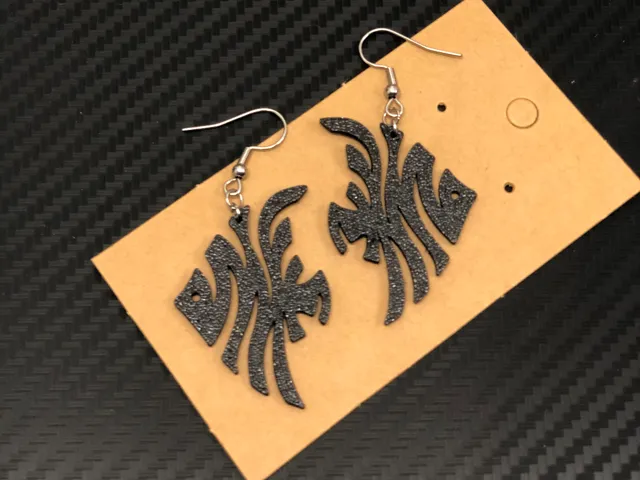 Angelfish earrings