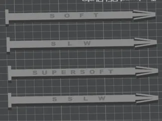 1/8 scale rc tire sticks