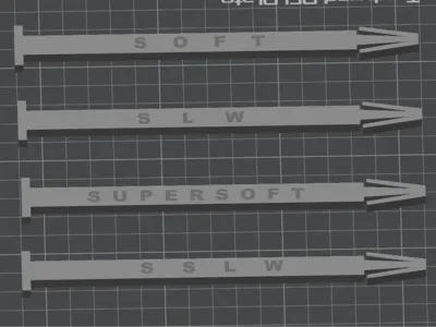 1/8 scale rc tire sticks
