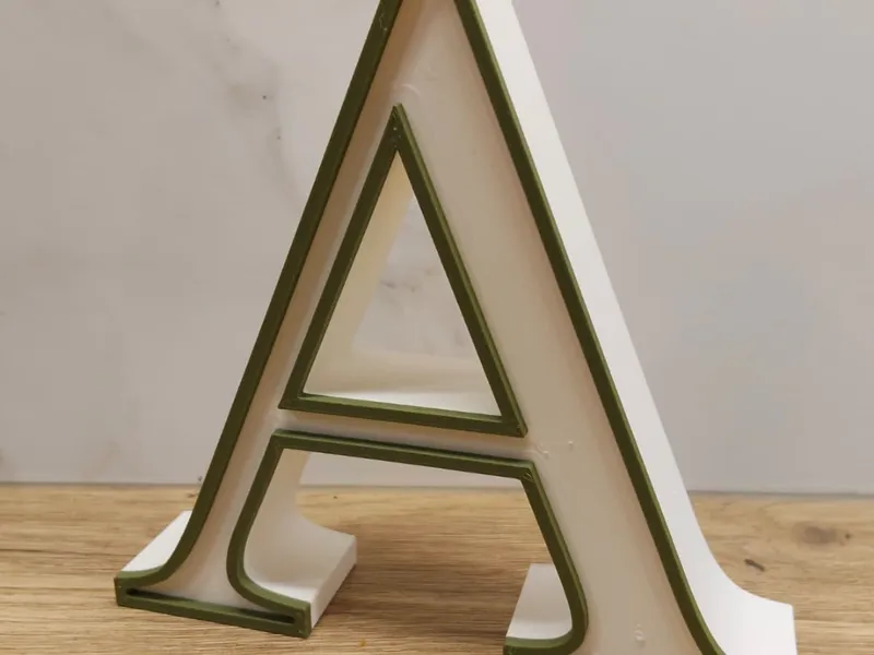 Letter A ornament / decoration
