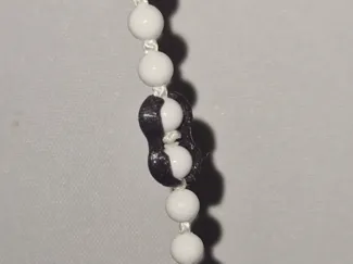 Roller blind chain connector