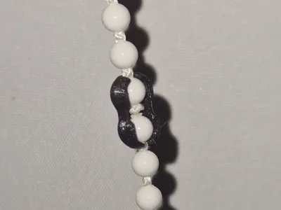 Roller blind chain connector
