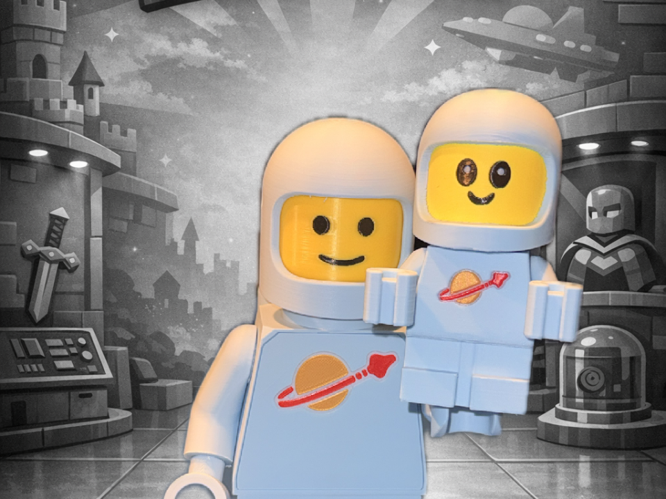 Classic Space & Spacebaby MegaFigures (5:1 Scale)