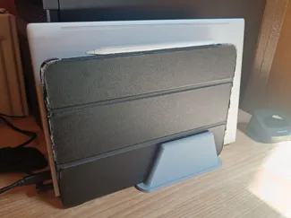 vertical laptop and ipad stand