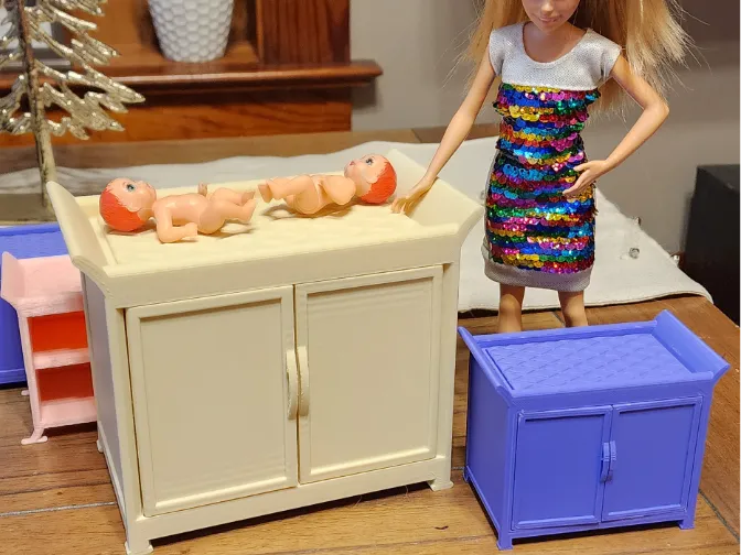Barbie changing table by Wallace3D - MakerWorld