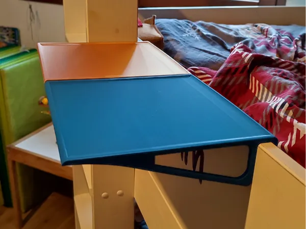 Étagère d'appoint pour bord de 17 mm