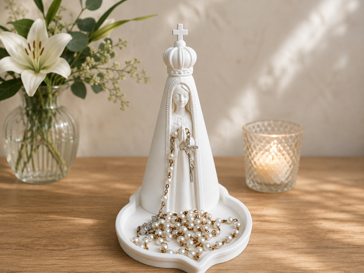 Our Lady of Aparecida Rosary Holder - 1