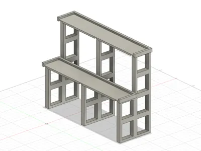 Stepped Spice Rack Tiered Organizer for Spice Jars