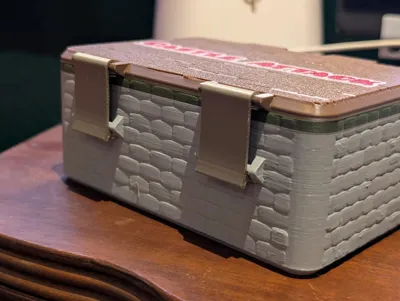 Castle Attack Box with Texture! Remixed by cletus Bojangles - MakerWorld