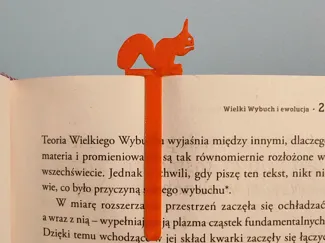 Squirrel bookmark