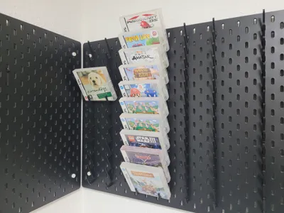 Nintendo DS / DSi Game Holder for IKEA SKÅDIS