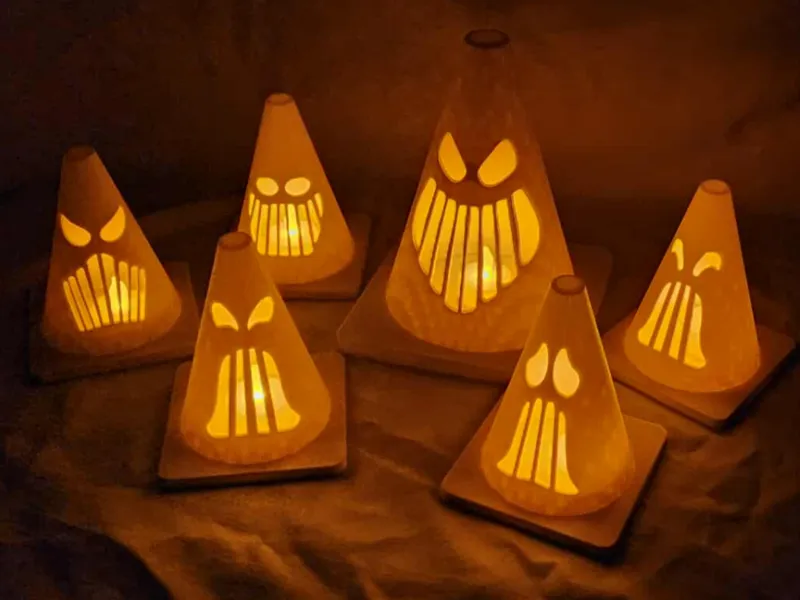 Spooky Cozy Cones