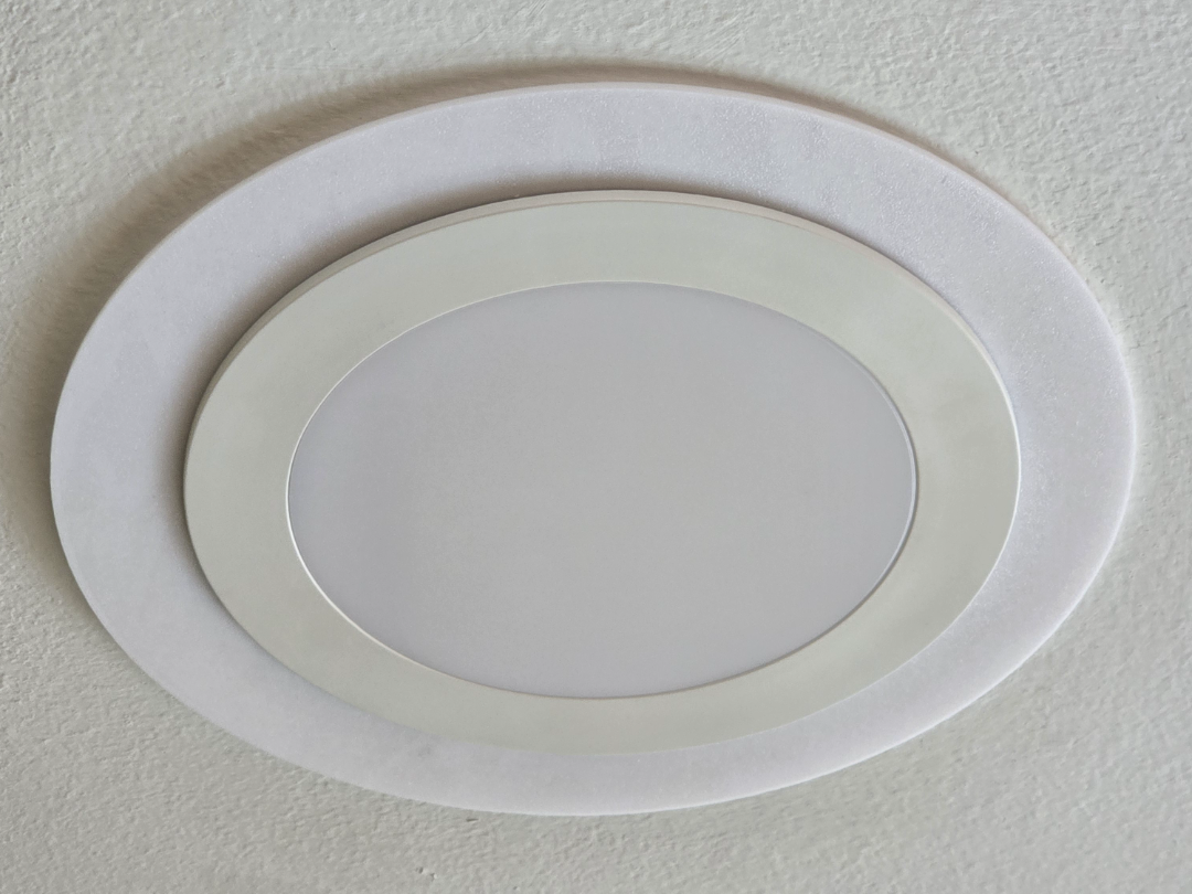 Recessed lighting led trim ring