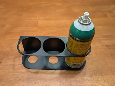 3 Aerosol spray can holder