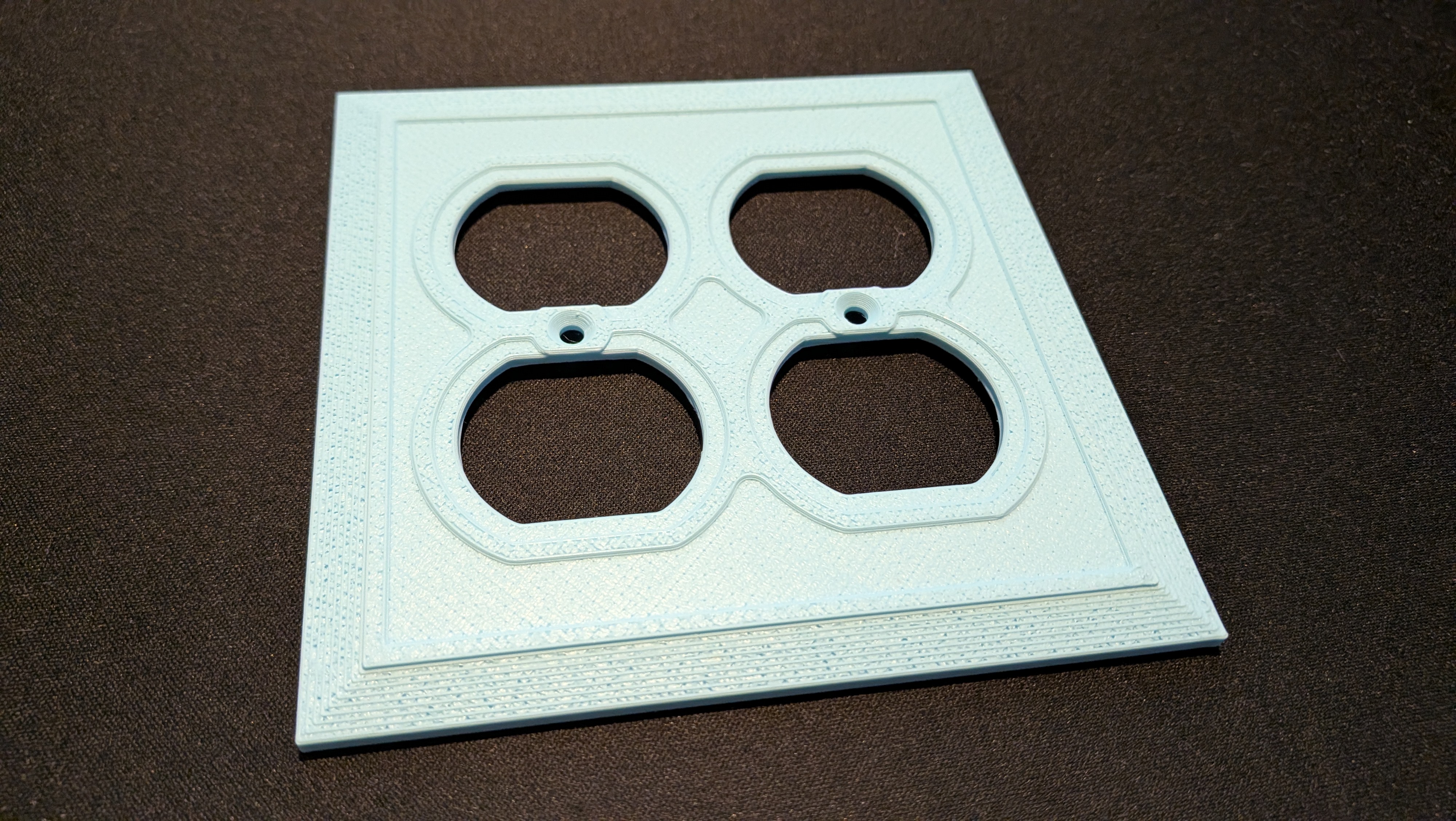 Miniatura 5 do modelo 3D Beveled Edge Switch Plates