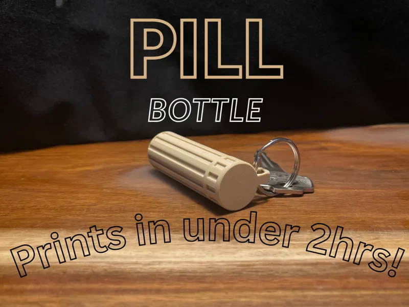 Minimalistic Pill Bottle