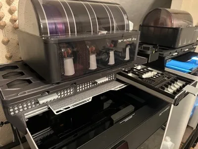 H Series AMS Riser Plus HT V2 -Hot Ends and Drawer