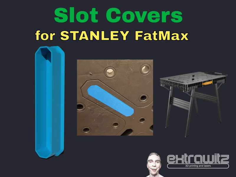 Slot Covers for Stanley Fatmax Work Table