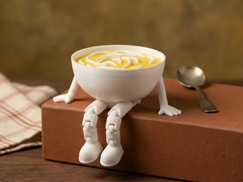 Articulated Flexi Soup Bowl Buddy