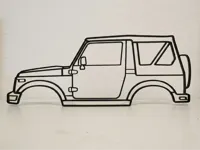 Suzuki Samurai Jimny — décoration murale — photo 1