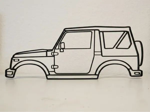 Suzuki Samurai Jimny — décoration murale
