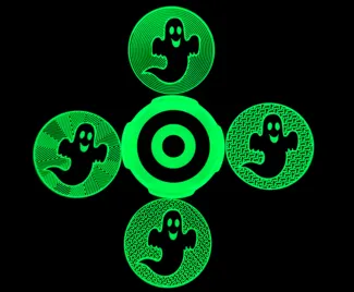Naked Coasters - Halloween Edition