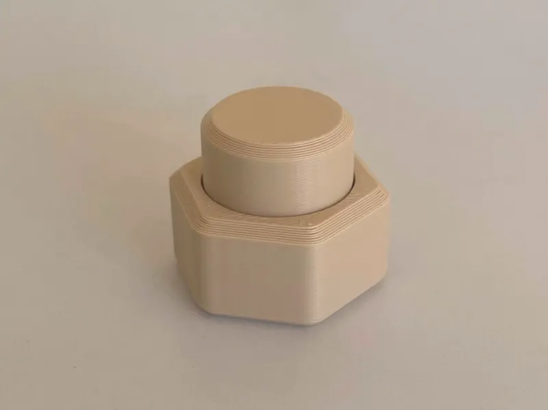 Hexagon Button Fidget