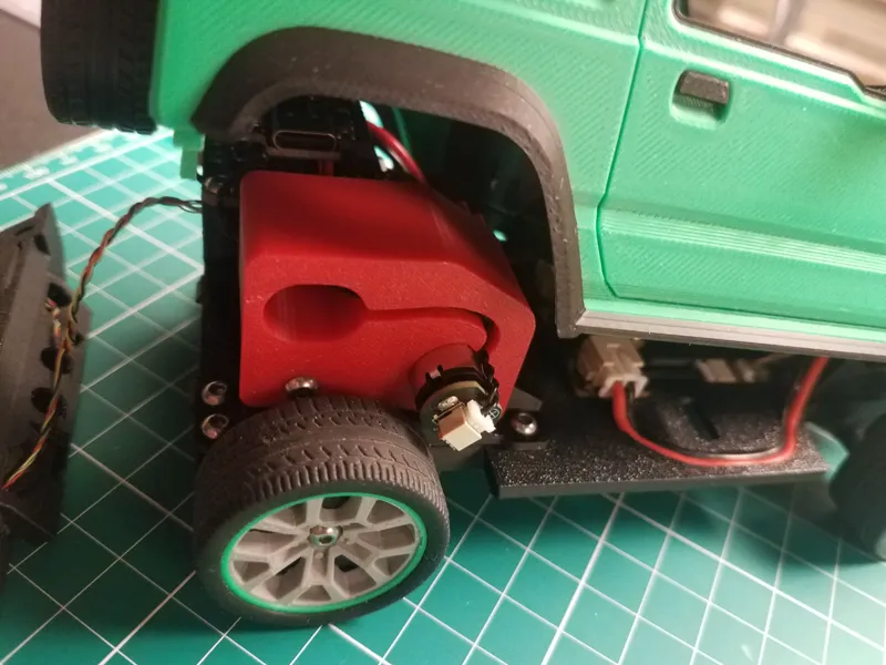 Mini SUV - Cyberbrick RC Motor Upgrade MOD