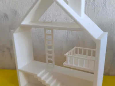 Compact shelf house for miniature things