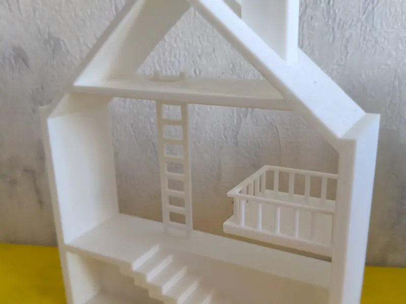 Compact shelf house for miniature things