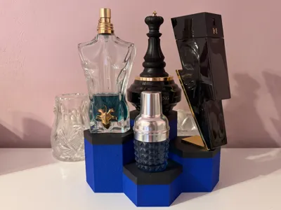 Hexagon Perfume Stand / Display