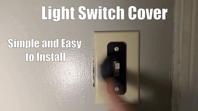 Light Switch Cover - Simple and Easy 