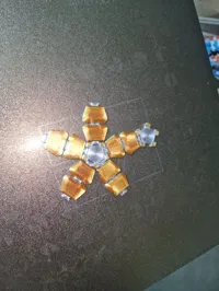 Dual Color No waste 0.12mm layer, 3 walls, 10% infill