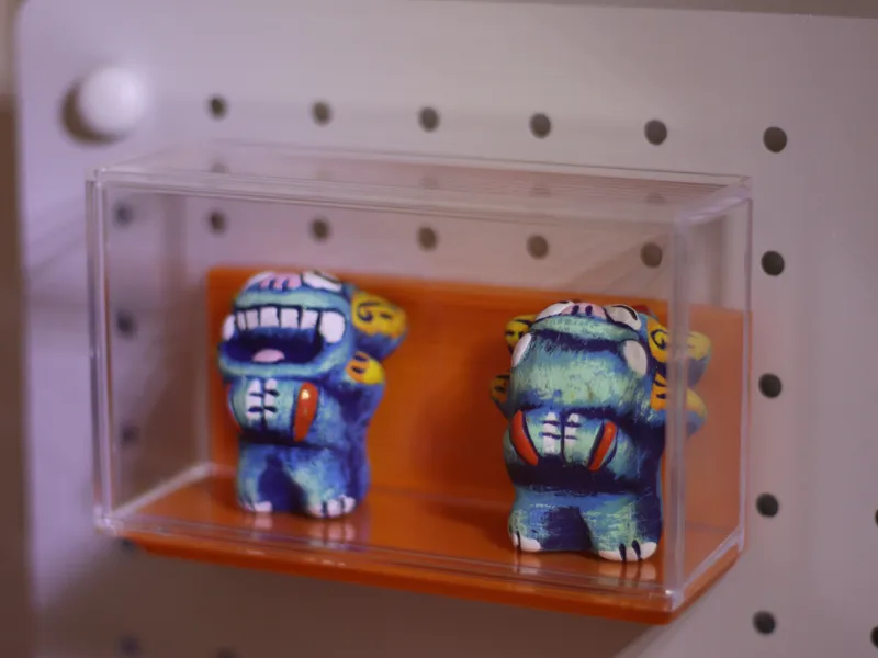 Pegboard Tray – Daiso Display Case mini wide