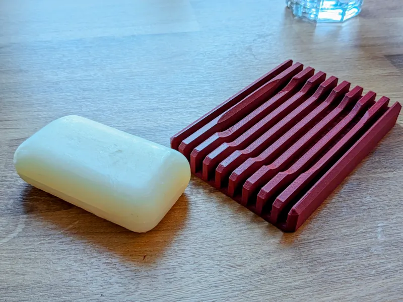 Self Draining Soap Dish 