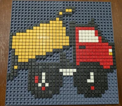 Dump Truck Pixel Puzzle