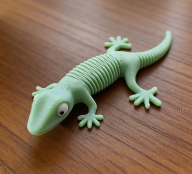 Miniatura 3 do modelo 3D Super Flexi Gecko