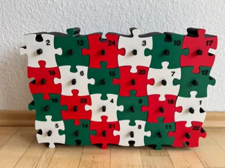 Puzzle-Adventskalender